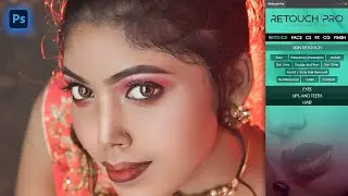 Beauty Portrait Retouch - High End Retouch | Retouch Pro Panel ( Photoshop )