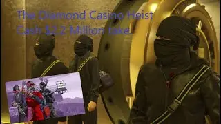 GTA V Casino Heist Trio Hard ($2.2M Take Cash)