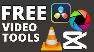 4 Free Video Tools | CapCut | DaVinci Resolve | Shutter Encoder | VLC Media Player