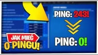 Jak Mieć LEPSZY PING w Fortnite? 😈
