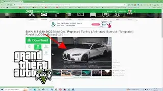 How to Install BMW M3 G80 2022 GTA 5 2.6 MODS