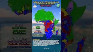 Religion in Africa by Subdivision 🌍