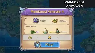 Dragon & Elfs | Rainforest Animals 4 | 3 Stars 🌟🌟🌟| With Commentary