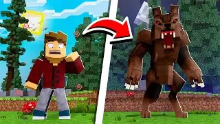 TRANSFORMING INTO A MINECRAFT WEREWOLF!
