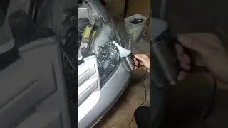 химическая полировка на фару