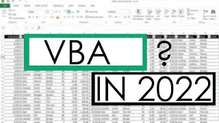 VBA in 2022