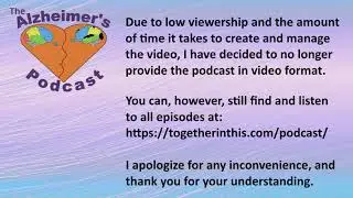 No More Alzheimer's Podcast Video