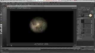 Maya 2013 Texturing the Moon with Crazy Bump tutorial by Stuart Christensen