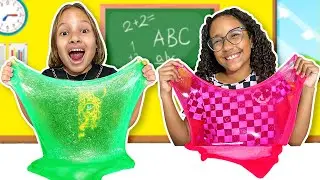 Gatinha das Artes em uma AULA  DIVERTIDA com sua amiga Gabi | Funny Story for Kids