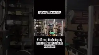 Just because I suck at squats, is not a good enough reason not to squat at all.