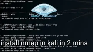 how to install nmap in kali linux