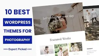 10 Best WordPress Photography Themes 2026 | Wedding Photography WordPress Theme
