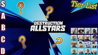 Tier List & Breaker Abilities Explained | Destruction AllStars Characters Ranked