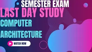 Most Imp Topics In computer Architecture |Computer architecture Revision Class |COA  imp topics