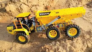 Lego Technic 42114 Volvo Articulated Hauler A60H Review, Modification, Offroad
