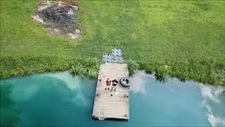 Drone shots at The Family Cabin 2018