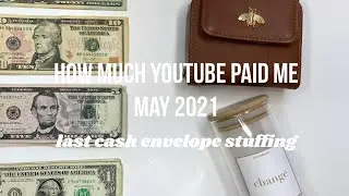 YouTube paycheck cash envelope stuffing! May 2021 🌿