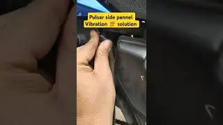 #pulsar side pannel vibration solution