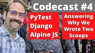 Codecast #4: PyTest, Hunting down bugs in Django & JavaScript, Tailwindcss, making a landing page