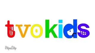 Tvokids Logo Bloopers Cra5ycartoons 2 take 8 d has Blacking out and rainbow color