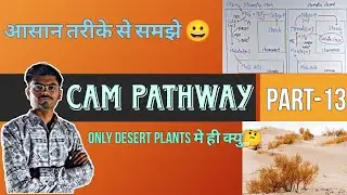 CAM Pathway | Crassulacean acid metabolism | PART-13