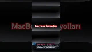 MacBook Kısayolları #shorts #macbook