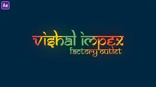Colorful Logo Text Animation | After Effects Tutorial | Easy Method