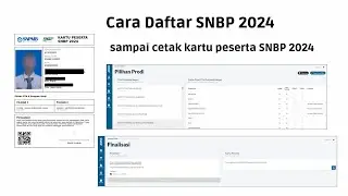 Cara Daftar SNBP 2024 | Tutorial Daftar SNBP 2024 LENGKAP!!