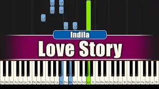Indila - Love Story - Piano Tutorial