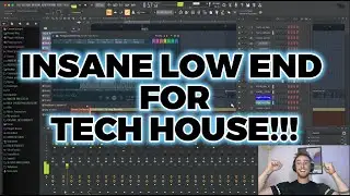 How To Mix Your Low End For Tech House (FL Studio Tutorial)