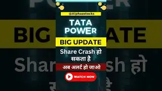 Tata Power Crash हो सकता है ? #shorts #ytshorts #Viral #trendingshorts #shortsfeed