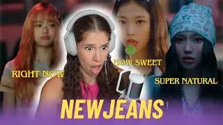 AAAAH REACTING TO NEWJEANS  (How sweet, Right Now, Super Natural) | Reaction