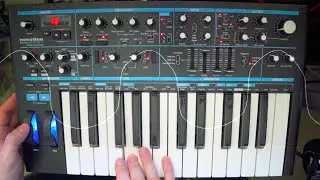 Novation Bass Station II Demo (No Talking)