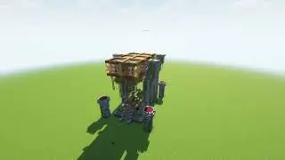 Jungle ruin house speebuilding timelapse