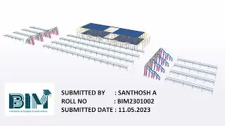 Student Project | Using Tekla Structures | BIMINDC |
