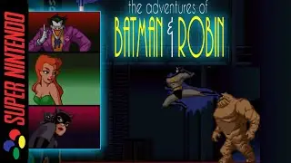 THE ADVENTURES OF Batman and Robin (Super Nintendo) Gameplay Walkthrough Longplay