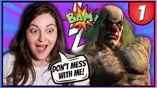 Can I Survive Gotham? Batman Arkham City (Pt.1) | First Ever Playthrough [Joker's Steel Mill]