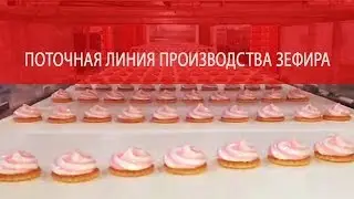 Линия производства зефира поточная автоматическая