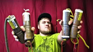 Взрываем пиропатрон подушки безопасности, и почему они светятся?#AirBag