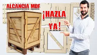 ¡SORPRENDENTE Alcancía DIY con Base de PALETA! - ¡Alcancía ÚNICA en Forma de CAJA de IMPORTACIÓN!