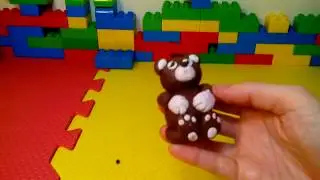ЛЕПКА ИЗ ПЛАСТИЛИНА.  ЛЕПКА МЕДВЕДЯ ИЗ ПЛАСТИЛИНА. РАЗВИВАЮЩЕЕ ВИДЕО ДЛЯ ДЕТЕЙ.