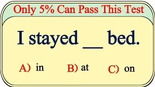 Mixed Grammar Test: Only 5% Can Pass This Test