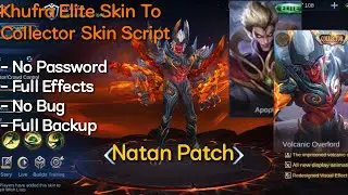 Khufra Elite Skin To Collector Skin Script | No Password | Natan Patch | Shogun