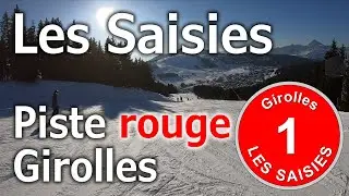 Les Saisies - Ski Alpin - Piste rouge 