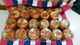 САЛАТ НА ЗИМУ ИЗ ПОМИДОР🍅 И ОГУРЦОВ🥒.ГОТОВИТСЯ ПРОЩЕ ПРОСТОГО!!!