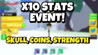 NEW LIFTING TITANS UPDATE!! NEW X10 STATS ON COINS, STRENGTH AND SKULLS!!