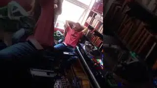 DJ RASP PRACTICING A BATTLE ROUTINE WITH THE 2 NICE CREW