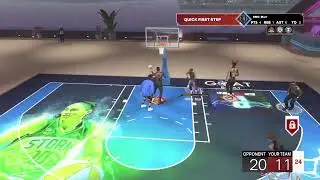 Playing NBA2k23 Rebirth Build