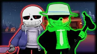 Ruins Dust Sans / Green Sans [Showcase] [Undertale : Unexpected Encounter]