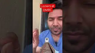 Lockers at DMRC ☺️ #dmrc #appsterboy #locker
